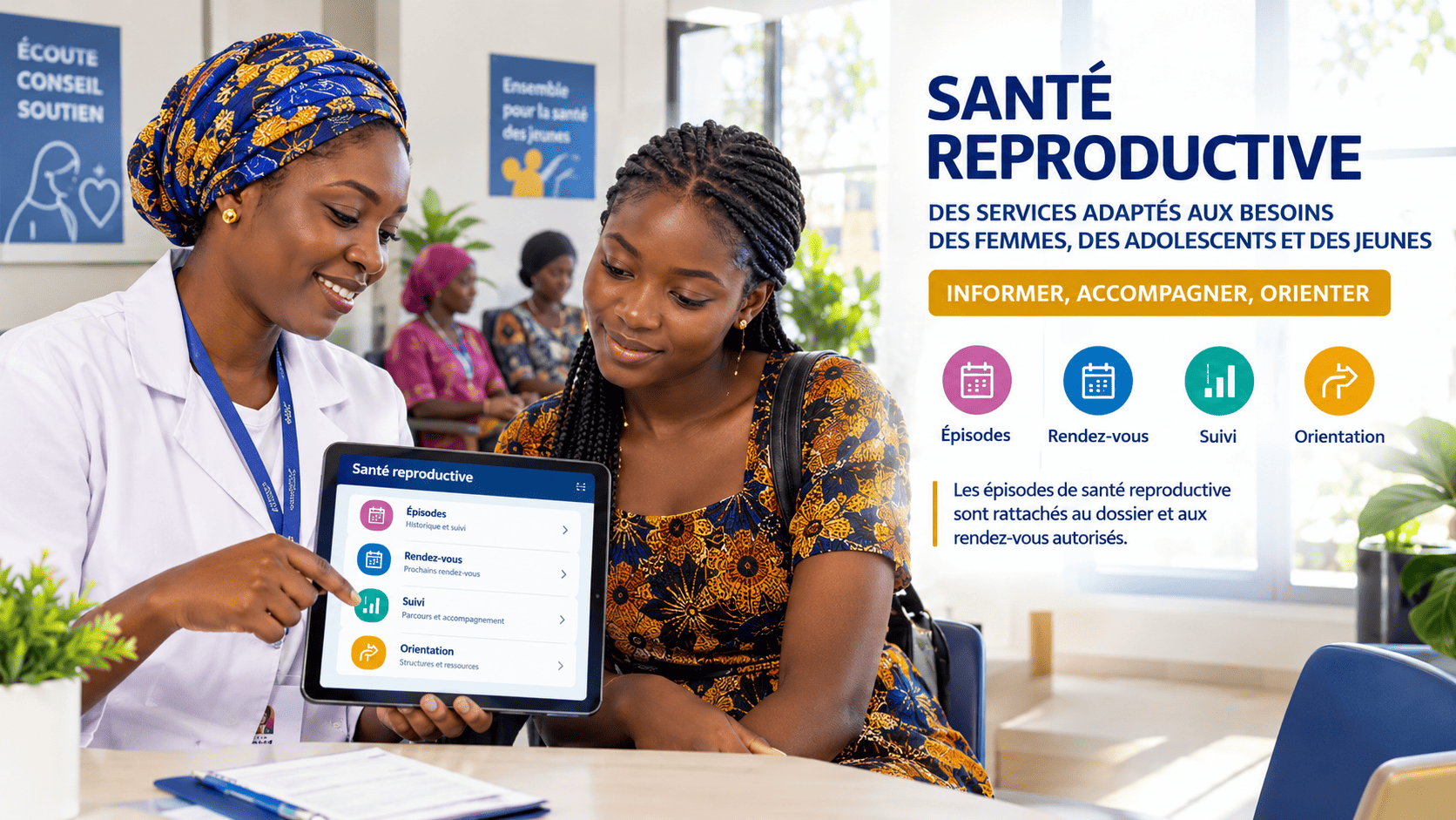 Illustration de santé reproductive